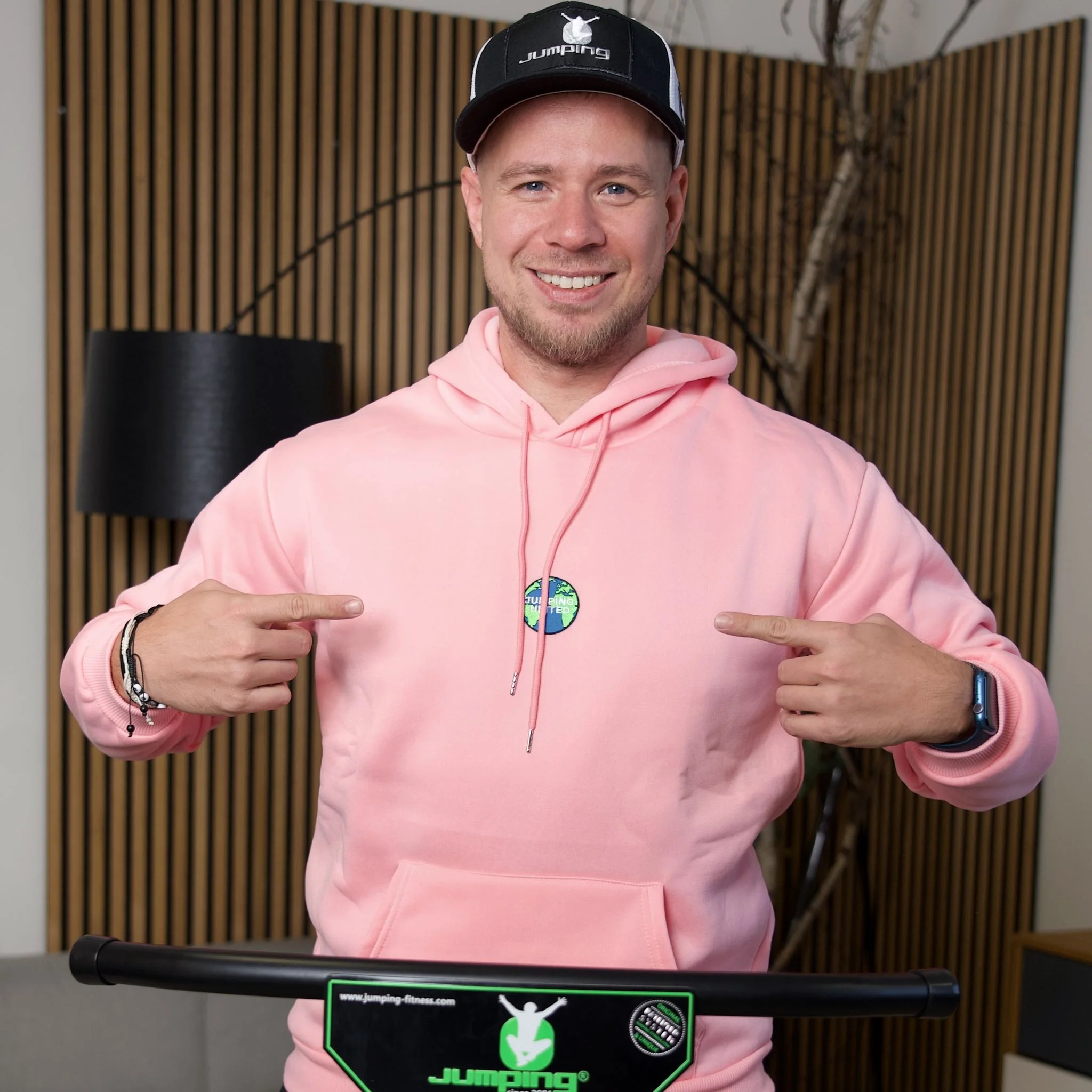 Pink hoodie UNITED Unisex - Image 5